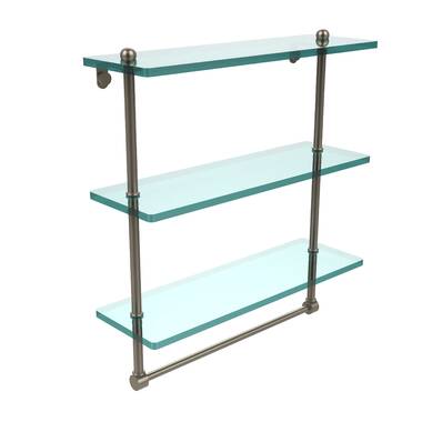 3 tier shelf with towel 2024 bar